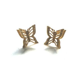 Gold Butterly Studs